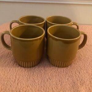 Vtg MCM Glaze Coffee Mug